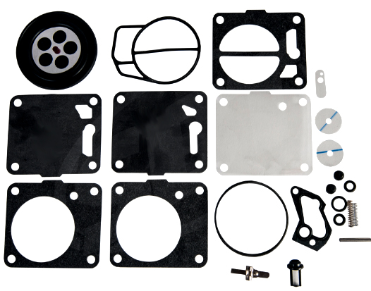 Комплект уплотнений карбюратора Arctic Cat/Kawasaki/Polaris/Yamaha WC-07019