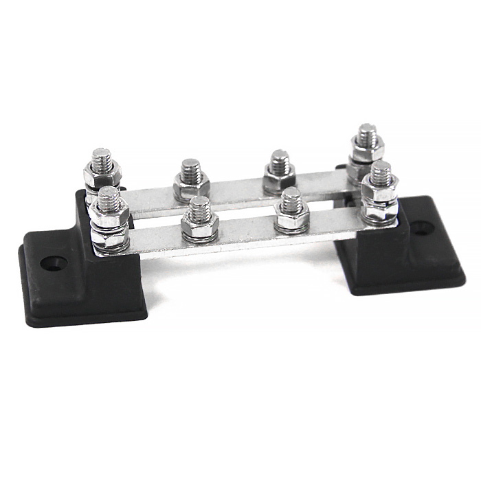 Клемма электромонтажная M6×4 двойная 150А/48В NEKEKE