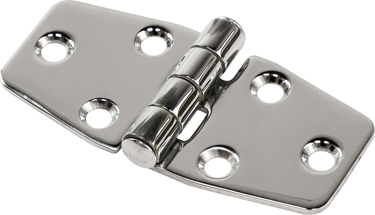 Петля 77х40х2 мм, трапециевидная, нержавеющая