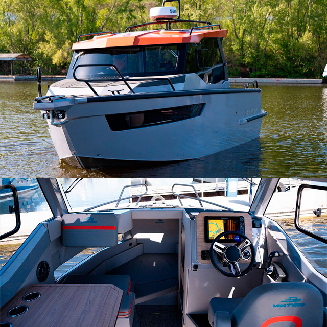 Катера и лодки на выставке «5 Морей. Осень 2025»