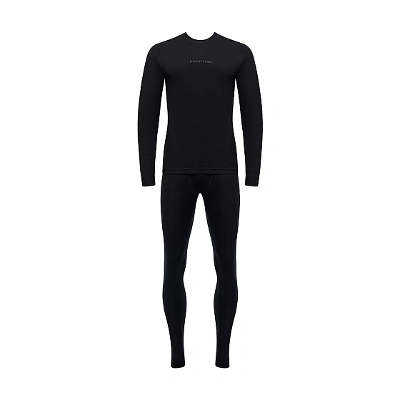 Термобелье (комплект) мужское Finntrail Merino 6209 Black (S) Термобелье (комплект) мужское Finntrail Merino 6209 Black (S)