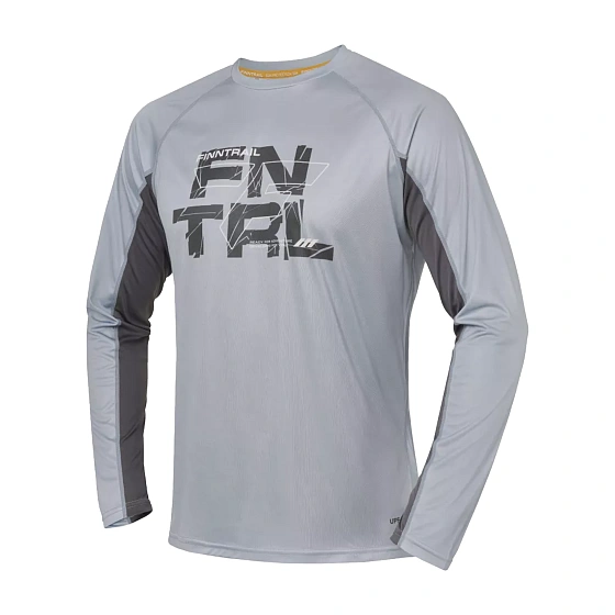 Лонгслив мужской Finntrail Wave Logo 6613 Grey (L) Лонгслив мужской Finntrail Wave Logo 6613 Grey (L)