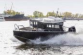 Катер Volzhanka VOYAGER 800 COB (CabinOpenBow)