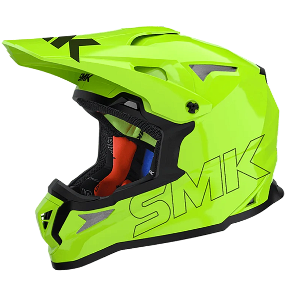 Шлем SMK ALLTERRA, цвет желтый неон (L)