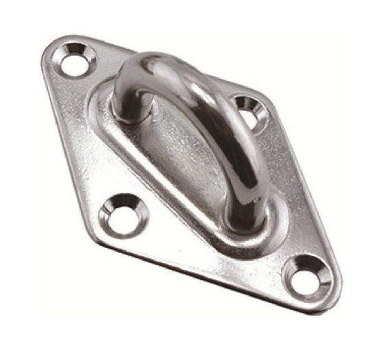 Серьга с ромбовидным основанием 80х50мм, Marine Rocket