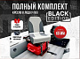 Комплект Мягкое кресло Кокпит c формованным ППУ и рамой с занижением из стали черного цвета, серый/с