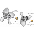 Винт гребной Solas 1651-140-27, 3x14x27 (REAR)