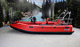 Лодка RIB Русские Амфибии ТРИМАРАН РА4700 ПАТРОЛ красный
