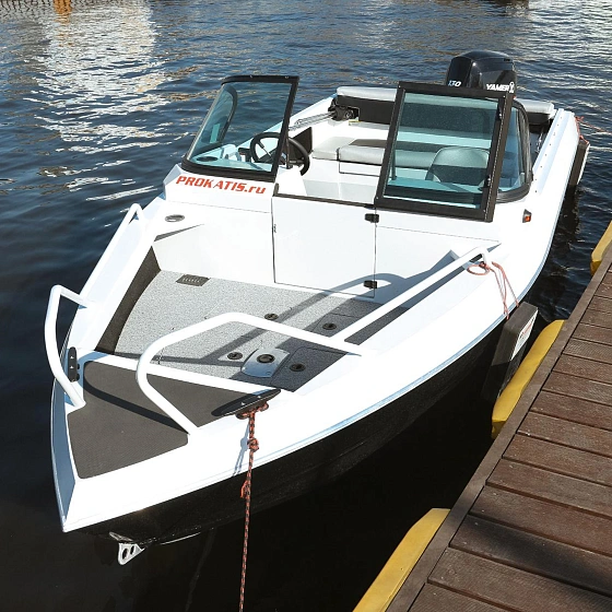 Катер Volzhanka YAVA ХL FISH  c YAMER EF130