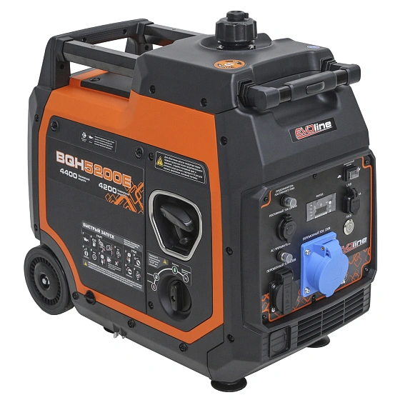 Генератор инверторный EVOline BQH 5200 E Генератор инверторный EVOline BQH 5200 E