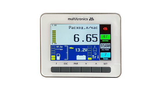 Multitronics CL-950 бортовой компьютер для  катеров белый (разъем Hidea/Parsun) 