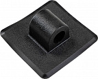 Держатель съемного транца, 97х97х36, d20, черный Держатель съемного транца, 97х97х36, d20, черный