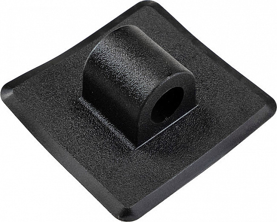 Держатель съемного транца, 97х97х36, d20, черный Держатель съемного транца, 97х97х36, d20, черный