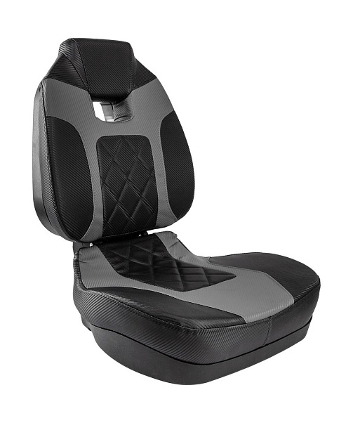 Кресло складное мягкое Marine Rocket, цвет черный/серый