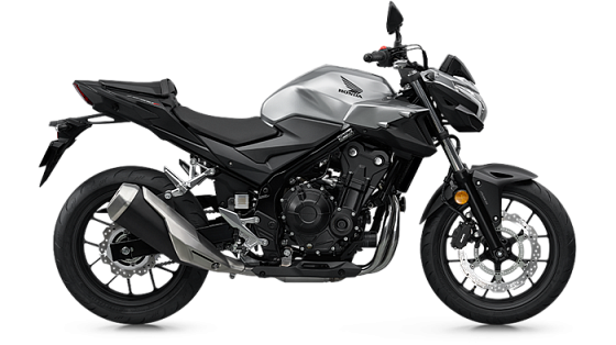 Мотоцикл Honda CB400F белый