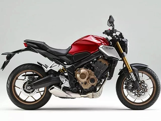 Мотоцикл Honda CB650R красный