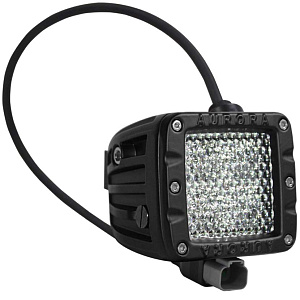 Фара Aurora 2&quot; рабочего белого света ALO-K-2-E4T черная