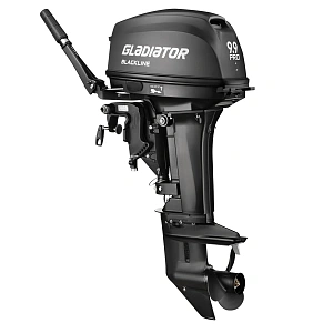 Лодочный мотор Gladiator G9.9PRO FHS BLACKLINE