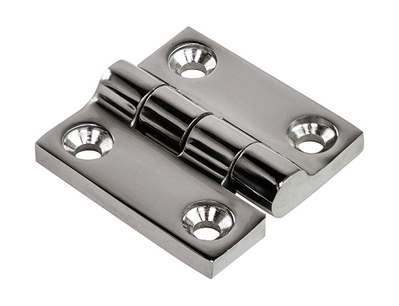 Петля 38x38x4,5 мм нержавеющая, Marine Rocket Петля 38x38x4,5 мм нержавеющая, Marine Rocket