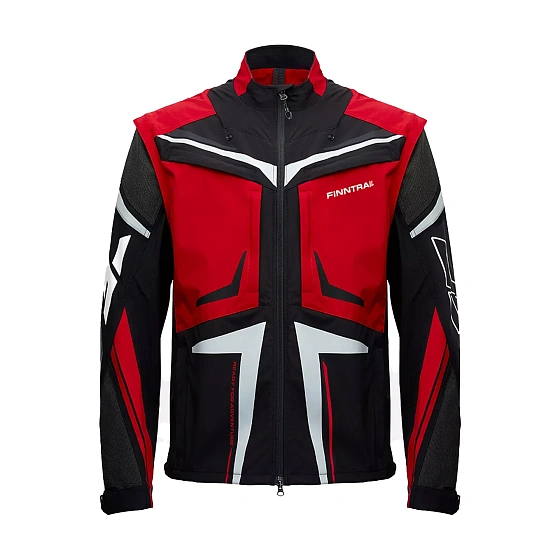 Куртка мужская Finntrail Enduro 1308 GraphiteRed (M)
