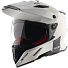 Шлем AXOR X-CROSS DUAL VISOR SC, с визором, цвет белый (S)