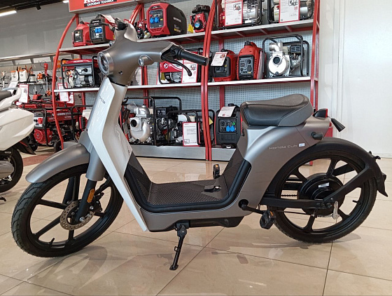 Скутер Honda Cub E электрический, серый