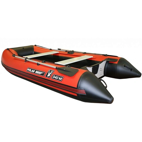 Лодка ПВХ Polar Bird PB-340M Merlin "Кречет" НДНД черно-красный Лодка ПВХ Polar Bird PB-340M Merlin "Кречет" НДНД черно-красный