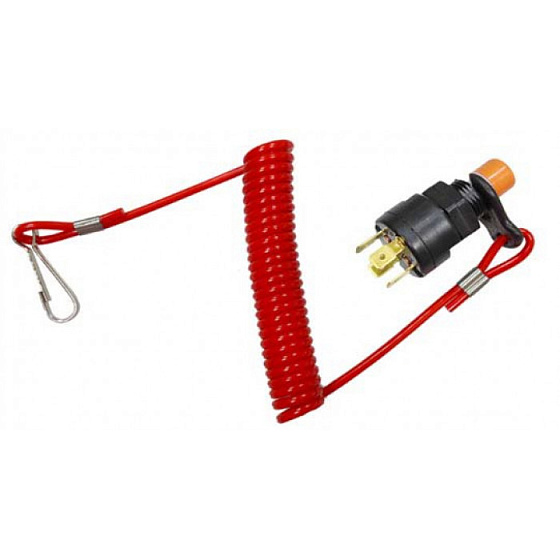 Кнопка аварийного выключения, с чекой MR-01027