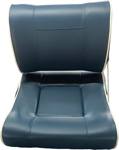 Кресло с перекидной спинкой, обивка винил, цвет синий Кресло с перекидной спинкой, обивка винил, цвет синий