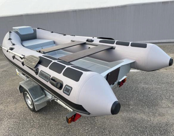 Лодка RIB Forza Marine Навигатор 380R PRO белый/серый