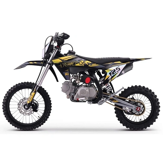 Мотоцикл Yacota K5 125 17/14 черно-желтый