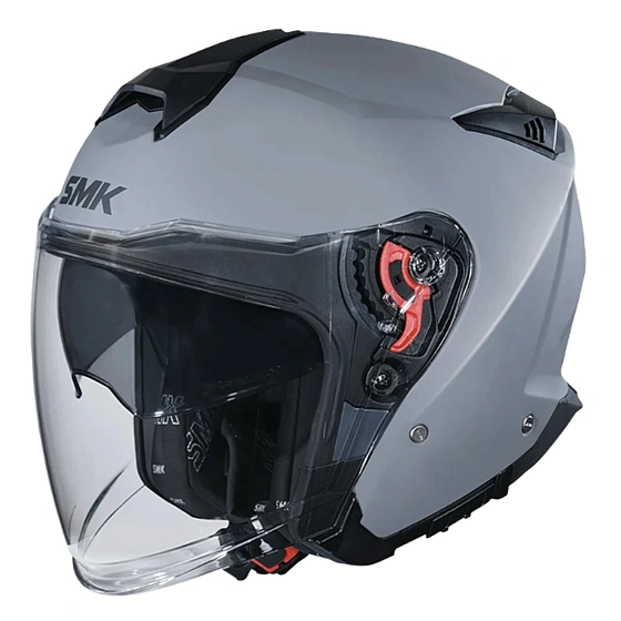 Шлем SMK GTJ, цвет серый матовый (XL) Шлем SMK GTJ, цвет серый матовый (XL)