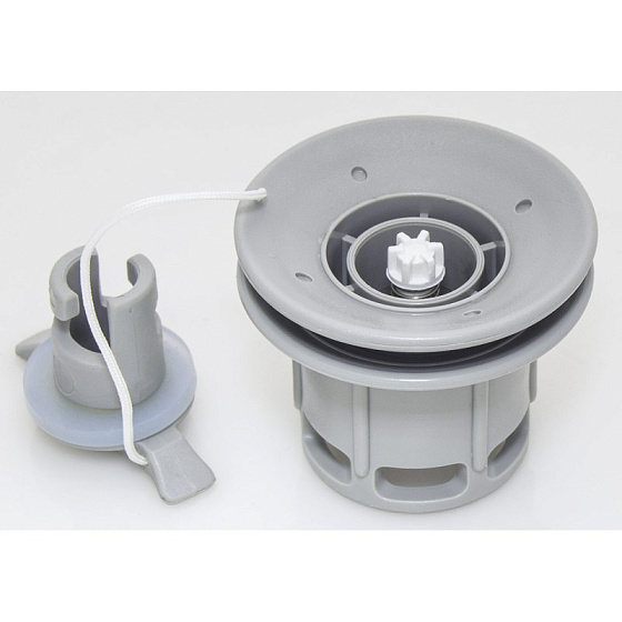 Клапан воздушный серый