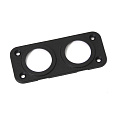 Двойная пластина переднего крепления прикуривателя и разъемов NEKEKE Двойная пластина переднего крепления прикуривателя и разъемов NEKEKE