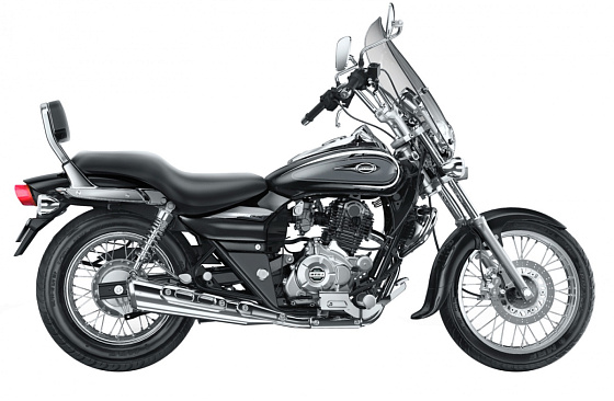 Мотоцикл Bajaj Avenger 220 Cruise черный глянцевый