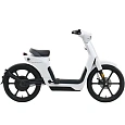 Скутер Honda Cub E электрический, белый