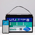 LITJET SMART LiFePO4 аккумулятор тяговый 12V 100Ah 1280Wh in strong case IP67