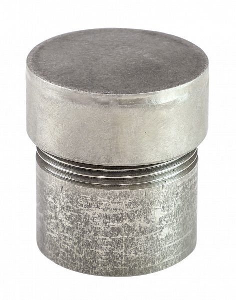 Горловина заливная для бензина 48 мм, нерж. сталь с крышкой