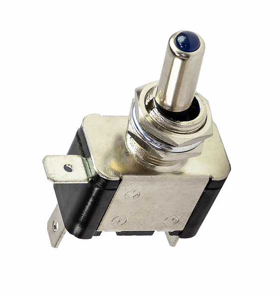 Тумблер трехпозиционный ON-OFF 12В/25А 3P Тумблер трехпозиционный ON-OFF 12В/25А 3P