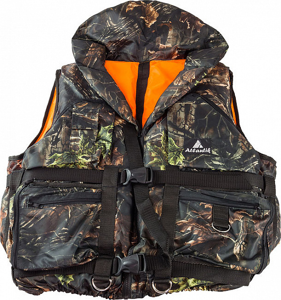 Жилет спасательный Пират+  до 100 кг, темный лес