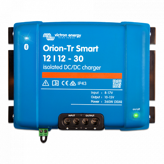 Преобразователь Victron Orion-Tr Smart 12/12-30A (360W) Isolated DC-DC charger