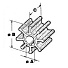 Крыльчатка помпы охлаждения двигателя Mercury/Yamaha SC-WT137