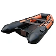 Лодка RIB Forza Marine Навигатор 380R PRO черный/оранжево-черный Лодка RIB Forza Marine Навигатор 380R PRO черный/оранжево-черный