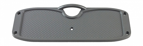 Накладка на транец внутренняя алюминий, серая