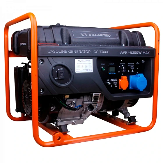 Генератор бензиновый Villartec GG7300C Генератор бензиновый Villartec GG7300C