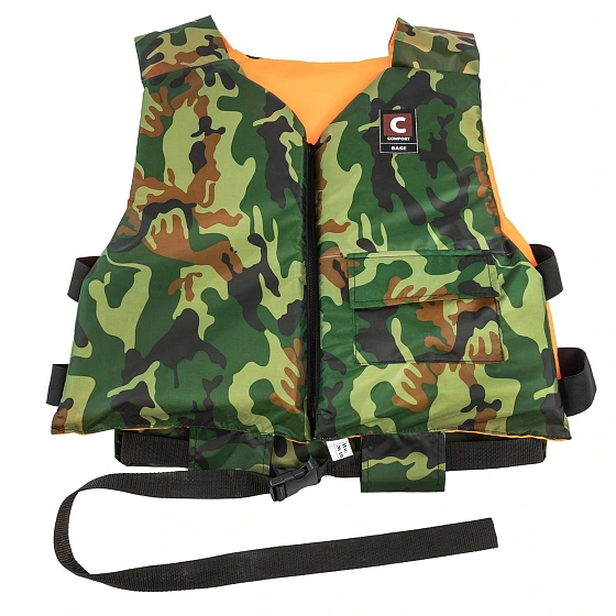 Жилет страховочный универсальный двухсторонний COMFORT BASE 80-110 кг