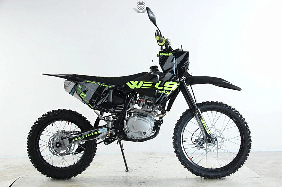 Мотоцикл Wels DB250 MX6 Enduro зеленый Мотоцикл Wels DB250 MX6 Enduro зеленый