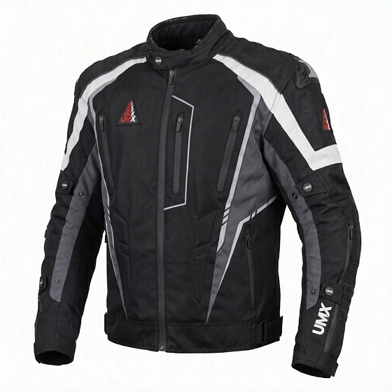 Мотокуртка UMX EVEREST black/grey/white, размер XS
