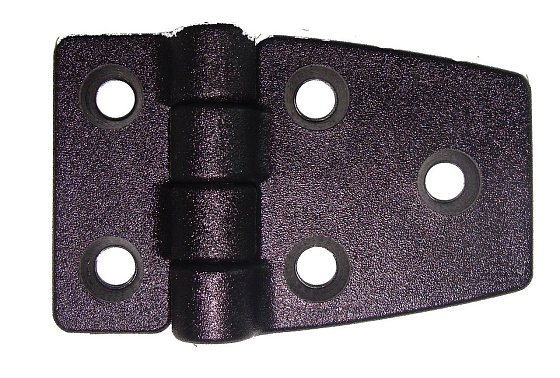 Петля универсальная 2х3, 54х38 мм, пластик, черная Петля универсальная 2х3, 54х38 мм, пластик, черная