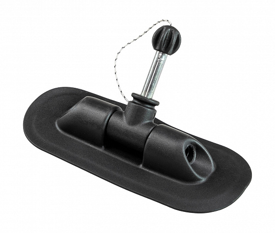 Уключина для лодки ПВХ, эконом, оцинкованная сталь